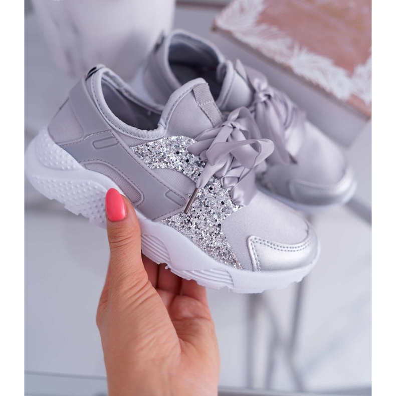 FRROCK Zapatillas Deportivas Infantiles Cuento De Hadas Gris 1