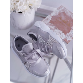 FRROCK Zapatillas Deportivas Infantiles Cuento De Hadas Gris 2