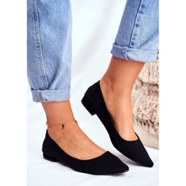 EVE Bailarinas Mujer Suede Black Westley negro 1