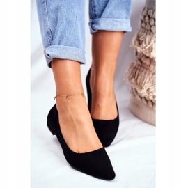 EVE Bailarinas Mujer Suede Black Westley negro 2