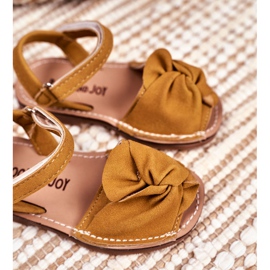 FRROCK Sandalias infantiles con velcro Goofy amarillas amarillo 3