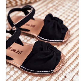 FRROCK Sandalias infantiles con velcro Goofy amarillas negro 3