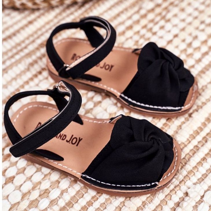 FRROCK Sandalias infantiles con velcro Goofy amarillas negro 1