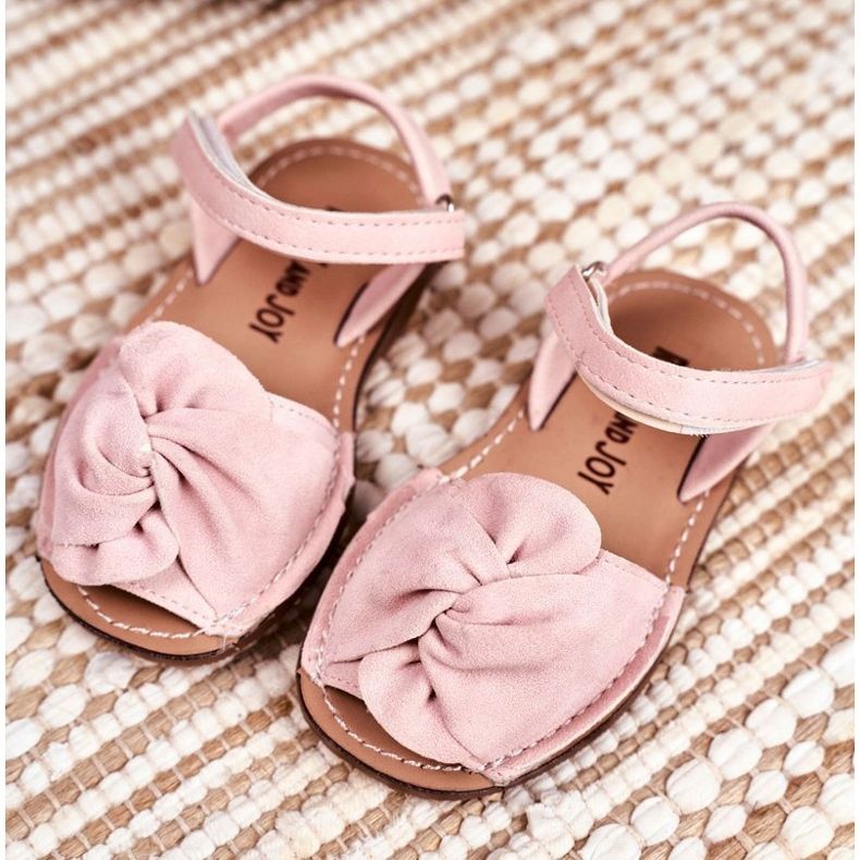 FRROCK Sandalias Infantiles Con Velcro Rosa Goofy 1