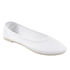 Bailarinas de encaje blanco JX56 1