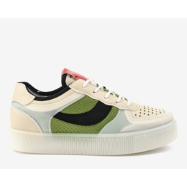 Zapatillas deportivas verdes LA51P sneakers multicolor 2 Zapatillas deportivas verdes LA51P sneakers multicolor 2