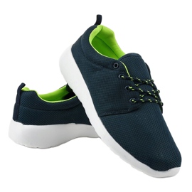Zapatillas deportivas de hombre azul marino YFM-71B 3