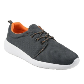 Zapatillas deportivas de hombre gris YFM-71C 1 Zapatillas deportivas de hombre gris YFM-71C 1