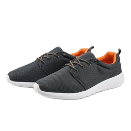 Zapatillas deportivas de hombre gris YFM-71C 2