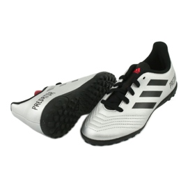 Botas de fútbol adidas Predator 19.4 Tf Jr G25825 plata 4 Botas de fútbol adidas Predator 19.4 Tf Jr G25825 plata 4