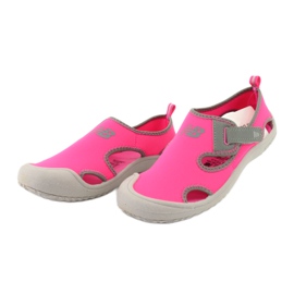 Sandalias New Balance Sandal K K2013PKG negro rojo rosado gris 2