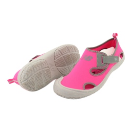 Sandalias New Balance Sandal K K2013PKG negro rojo rosado gris 3