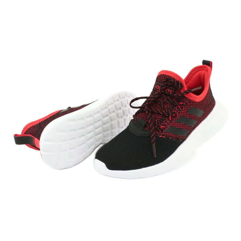 Zapatillas Adidas Lite Racer Rbn Jr F36783 negro rojo 4