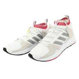 Zapatillas Adidas Questarstrike Mid M G25775 blanco rojo gris 2