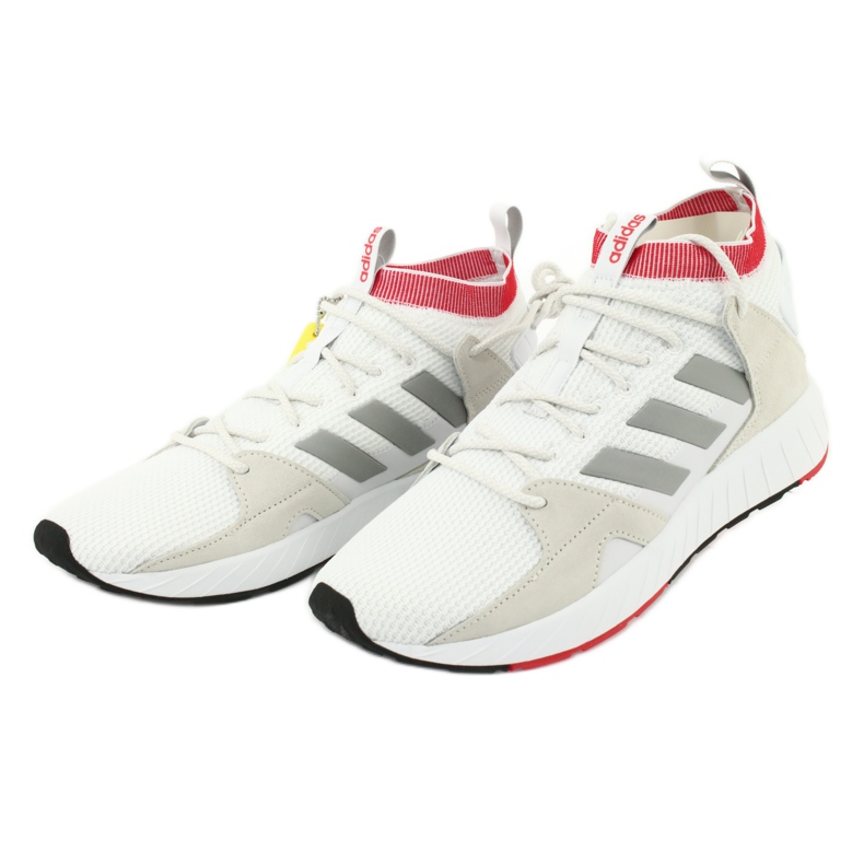 Zapatillas Adidas Questarstrike Mid M G25775 blanco rojo gris 2