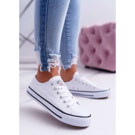 Zapatos deportivos bajos Smith's White para mujer blanco 4