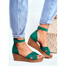 Sandalias Mujer Maciejka Piel Ante Verde 04565-09 2