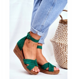 Sandalias Mujer Maciejka Piel Ante Verde 04565-09 1
