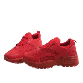 Calzado deportivo rojo de moda A88-18 4