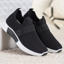 SHELOVET Calzado deportivo sin cordones negro 3