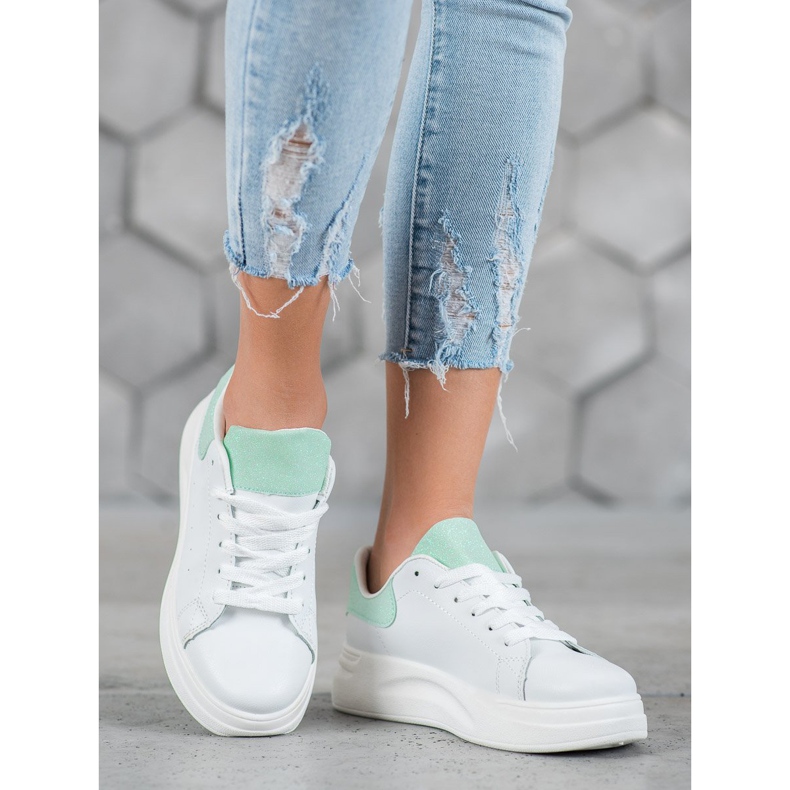 SHELOVET Calzado deportivo en la plataforma blanco 2