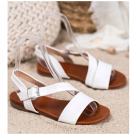 Kylie Sandalias clásicas blanco 3