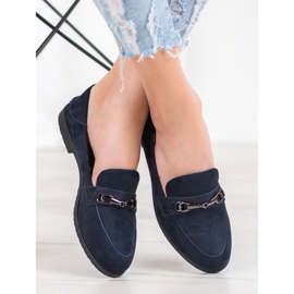 SHELOVET Suede Lords azul 3