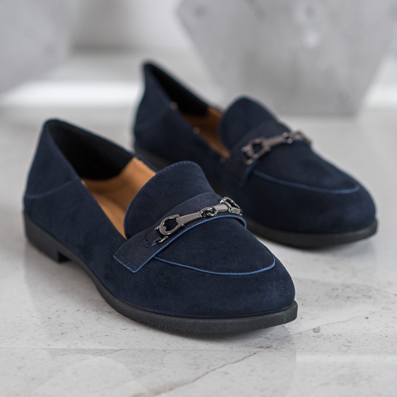 SHELOVET Suede Lords azul 1