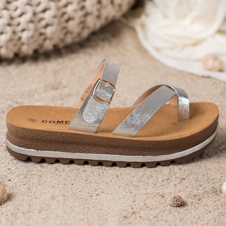 Comer Zapatillas en la plataforma de moda gris 2 Comer Zapatillas en la plataforma de moda gris 2