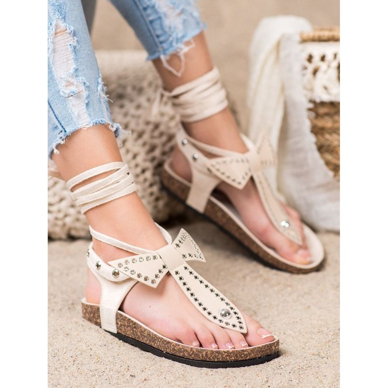 Seastar Sandalias chanclas atadas marrón 1