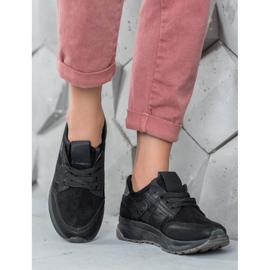 SHELOVET Zapatos deportivos negros 4