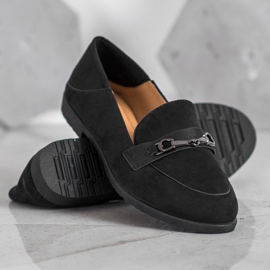 SHELOVET Suede Lords negro 1