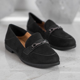SHELOVET Suede Lords negro 3