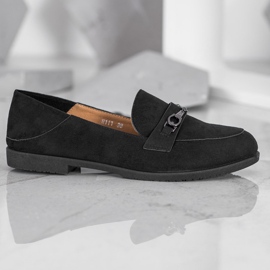SHELOVET Suede Lords negro 2