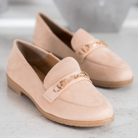 SHELOVET Suede Lords beige 4