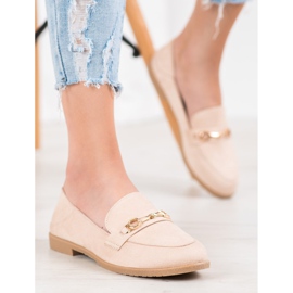 SHELOVET Suede Lords beige 5