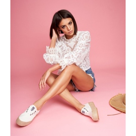 Alpargatas de Mujer Big Star White FF274143 blanco 3