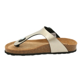 Zapatilla médica BIOX Gerona oro dorado 1 Zapatilla médica BIOX Gerona oro dorado 1