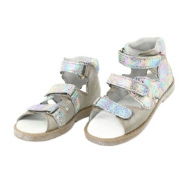 Mazurek Sandalias de cuero de alto preventivo PLN 291 multicolor 2