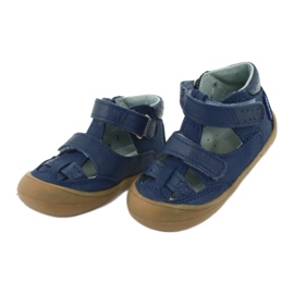 Sandalias niño nabos Mazurek 1187 azul marino 2