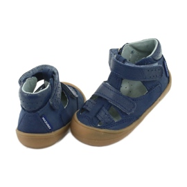 Sandalias niño nabos Mazurek 1187 azul marino 3