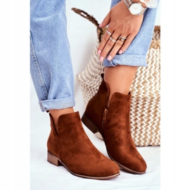 EVE De Mujer Botas Con Tacón Plano Primavera Camel Viva marrón 1