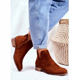 EVE De Mujer Botas Con Tacón Plano Primavera Camel Viva marrón 3