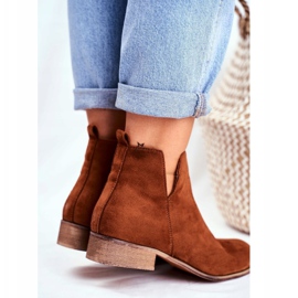 EVE De Mujer Botas Con Tacón Plano Primavera Camel Viva marrón 4