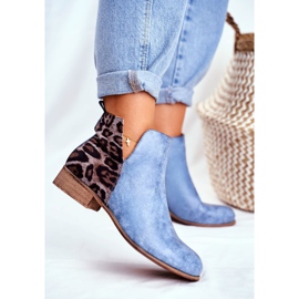 EVE De Mujer Botas Con Tacón Plano Primavera Azul Viva 2 EVE De Mujer Botas Con Tacón Plano Primavera Azul Viva 2