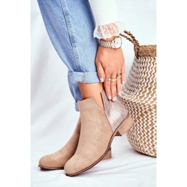 EVE De Mujer Botas Con Tacón Plano Primavera Caqui Viva beige 1