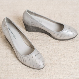 Goodin Bombas de cuña ligeras gris 2