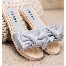 SHELOVET Zapatillas grises con estilo 1 SHELOVET Zapatillas grises con estilo 1