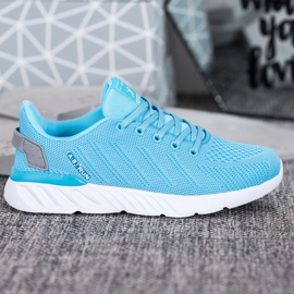 Ax Boxing Calzado deportivo ligero calado azul 2