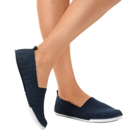 Zapatillas slip-on azul marino GF-HJS12-2 2